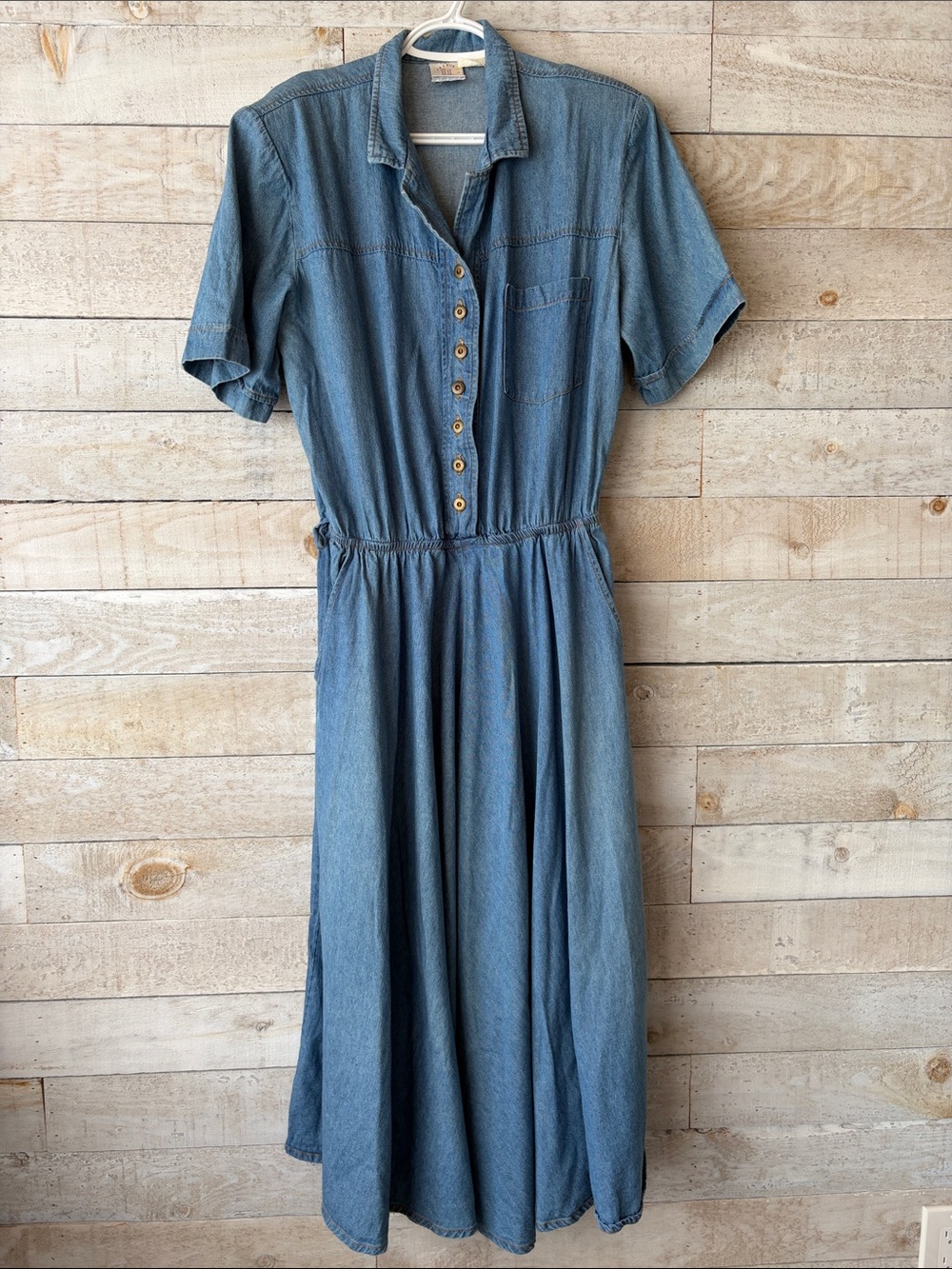 Festival fun at the stampede vintage denim dress - Picture 2 of 8